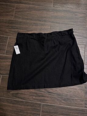Old Navy Black Elastic Waist Skirt